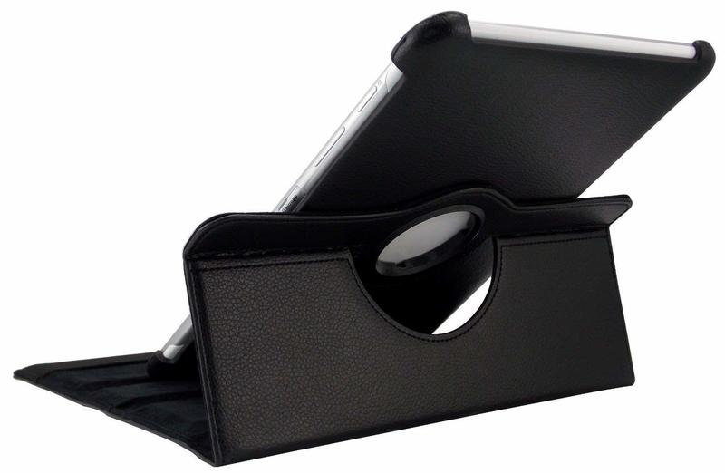 Voor Samsung Galaxy Tab 2 10.1 Case P5100 P5110 P7500 P7510 360 Roterende Smart Cover Pu Leather Case Gehard Glas (Niet Gratis)