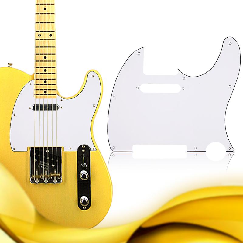 3Ply Aged Pearloid Pickguard Tele Style Guitar Pickguard Aged Musical Instrument Guitar Parts Accessories with 6 Colors