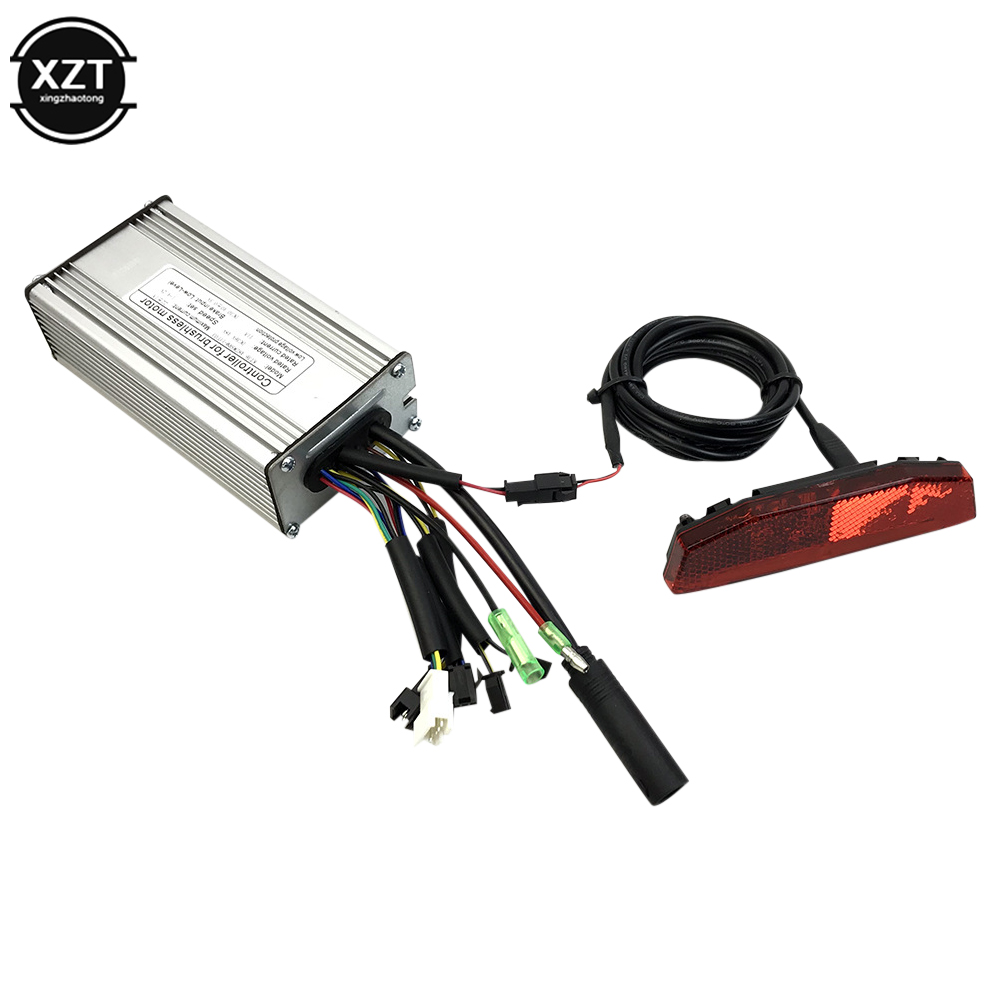 6V-60V E-Bike Achterlicht Elektrische Fiets Achterlicht E-Scooter Nacht Led Waarschuwing Achterlicht Waterdicht/Sm Connector