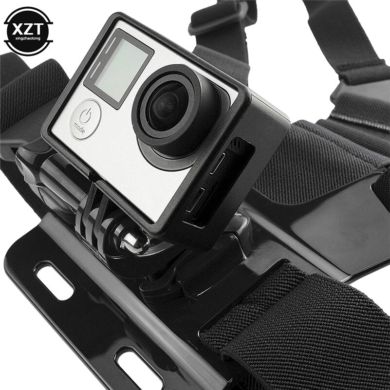 Borst Strap mount riem voor Gopro hero 7 6 5 Xiaomi yi 4 K Actie camera voor gopro accessoires GoPro SJCAM SJ4000 sport cam fix
