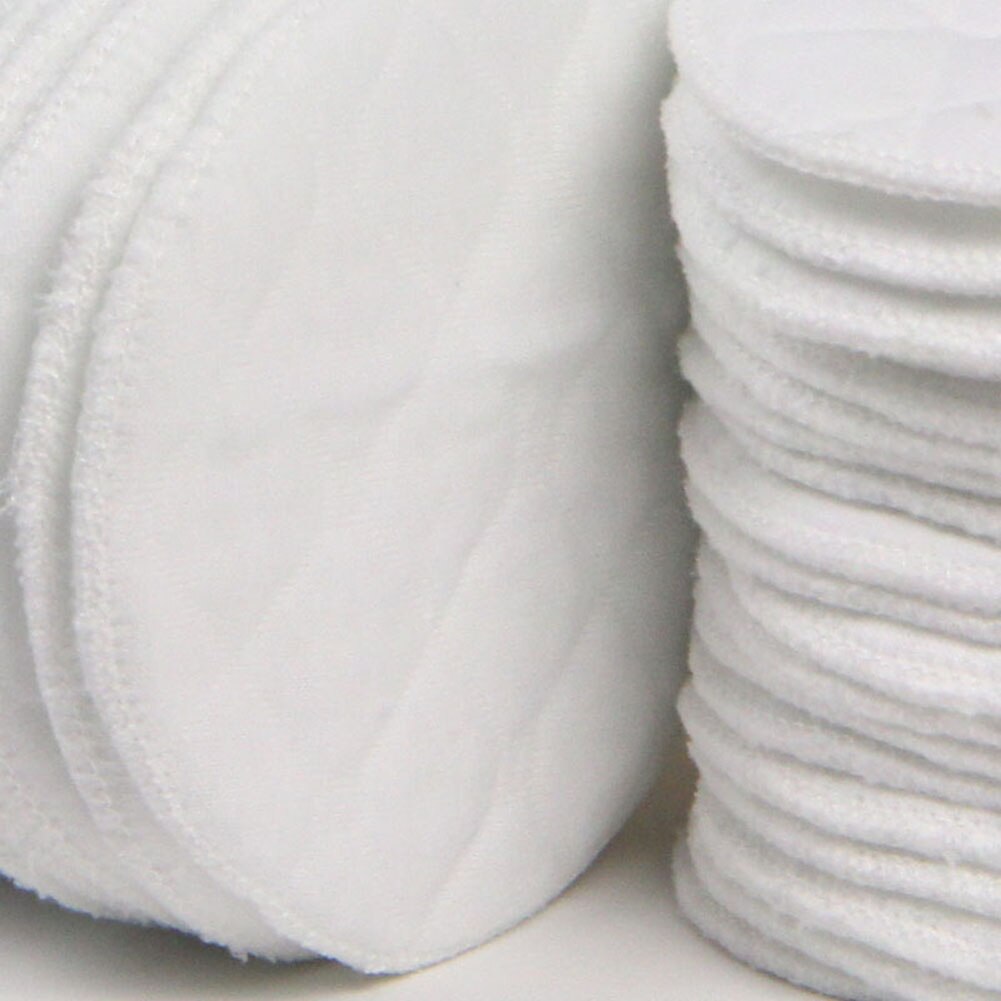 10Pcs Pregnant Breast Pads Reusable Soft Absorbent Anti Spillage Baby Breast Feeding Nursing Pads Waterproof Pure cotton