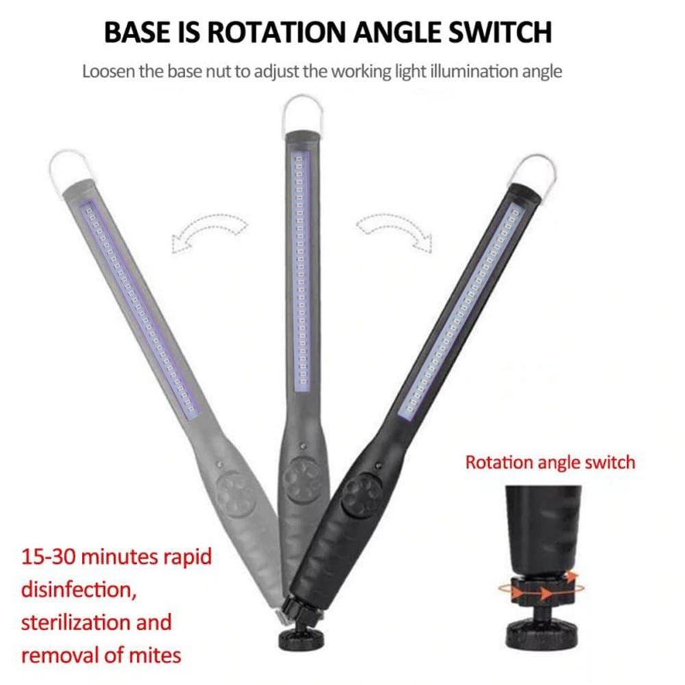 Uv Desinfectie Lamp Wand Ultraviolet Sterilisator Handheld Licht Stok 40LED Uvc Kiemdodende Lamp Thuis Led Beschermin