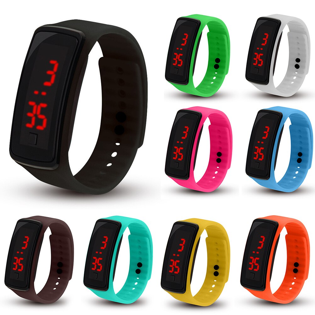 Children's Watches Kids LED Digital Sport Watch for Boys Girls Men Women Electronic for Childrens Clock Wrist Watch