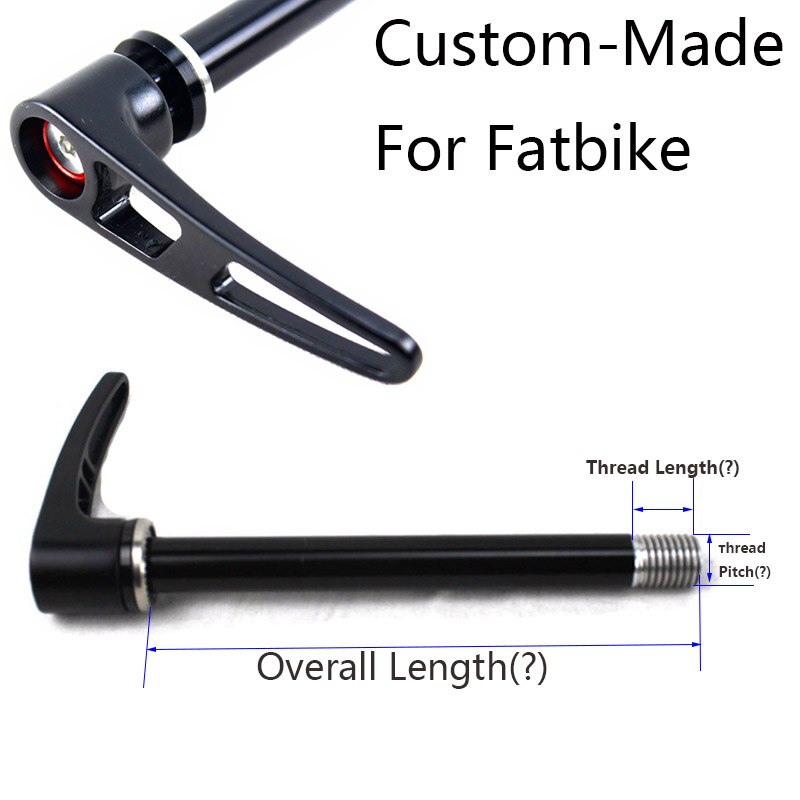 Rear Thru Axle 12X142 length 158 160 164 170 mm thread pitch 1.5 mm biycle Custom-Made thru axle: Other with lever