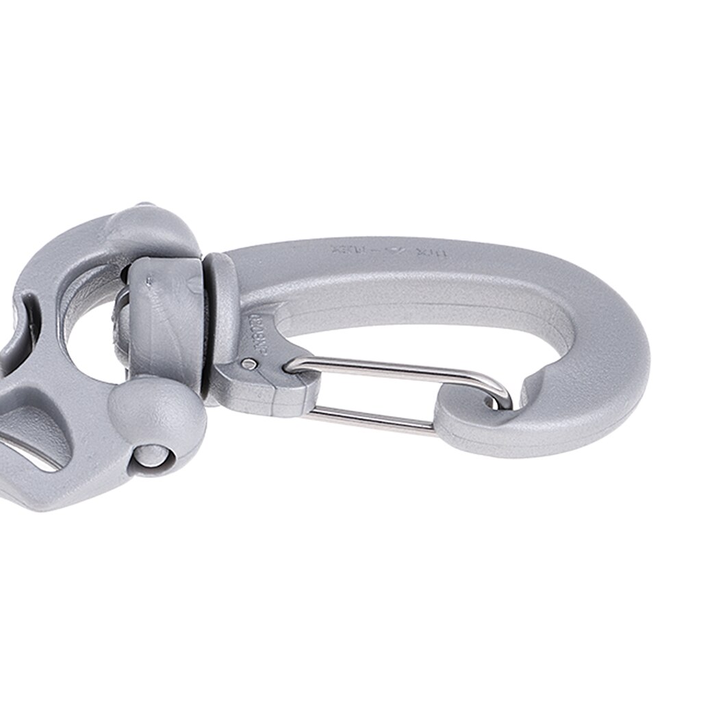 Universal Plastic Regulator Octopus Double BCD Hose Holder with Clip Buckle Hook for Scuba Diving Snorkeling Dive Diver