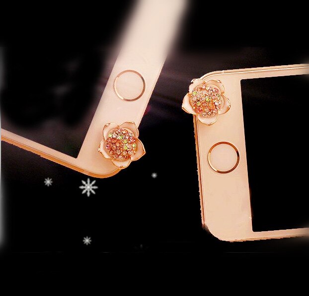 Sales Bloemknoppen Front Universele Telefoon Stof Plug Oortelefoon Jack Plug voor 3.5mm Koptelefoon Gat Plug voor Iphone voor Huawei