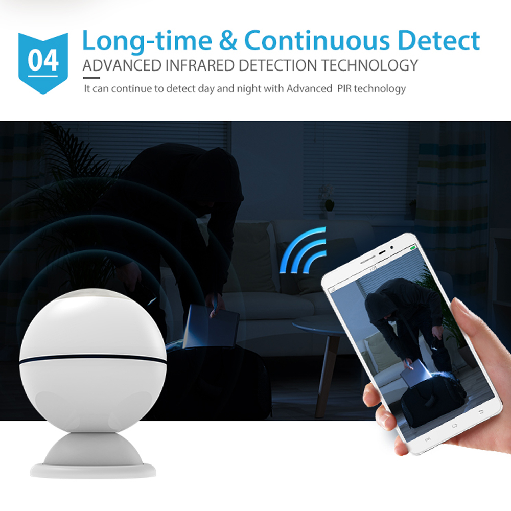 NEO COOLCAM Z-wave Plus PIR Motion Sensor +Temperature Home Automation Z wave Alarm System Motion Sensor EU 868.4MHZ