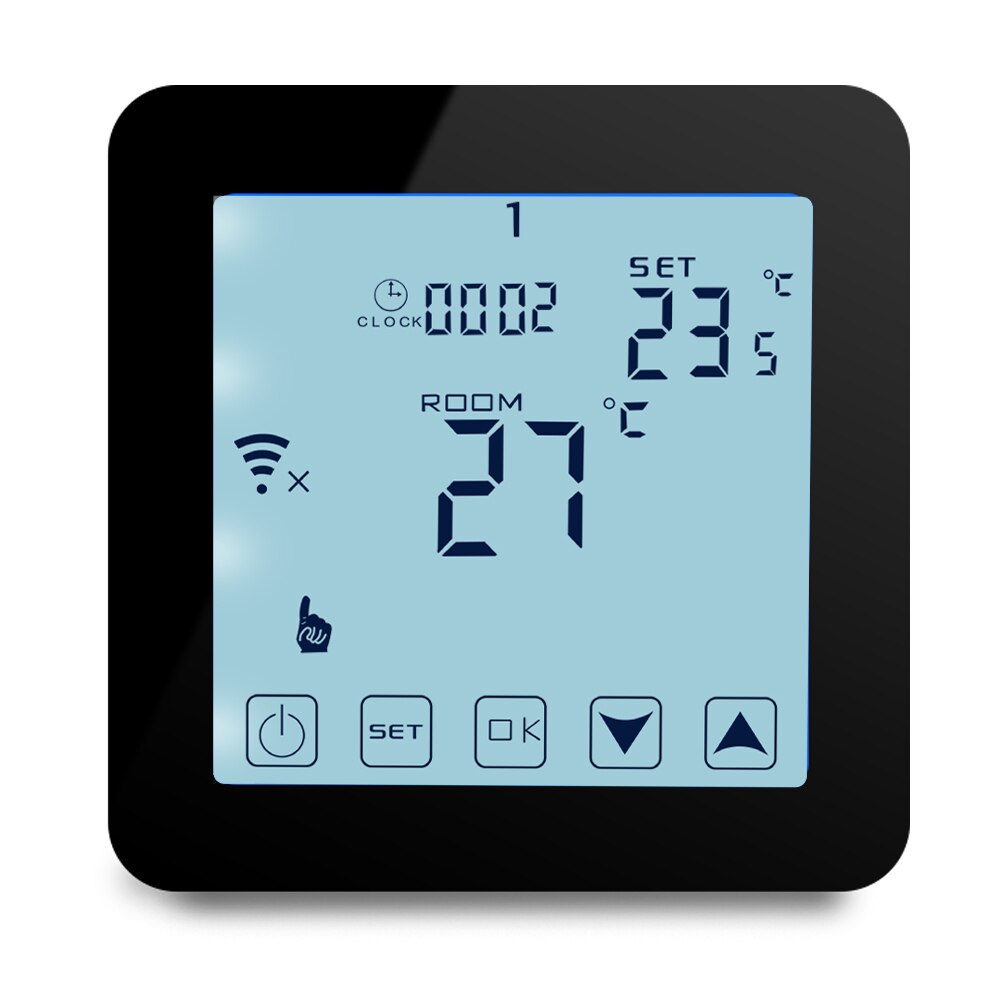 Touch Screen Thuis Vloerverwarming Thermostaat Wifi En Smartphone Temperatuur Controller
