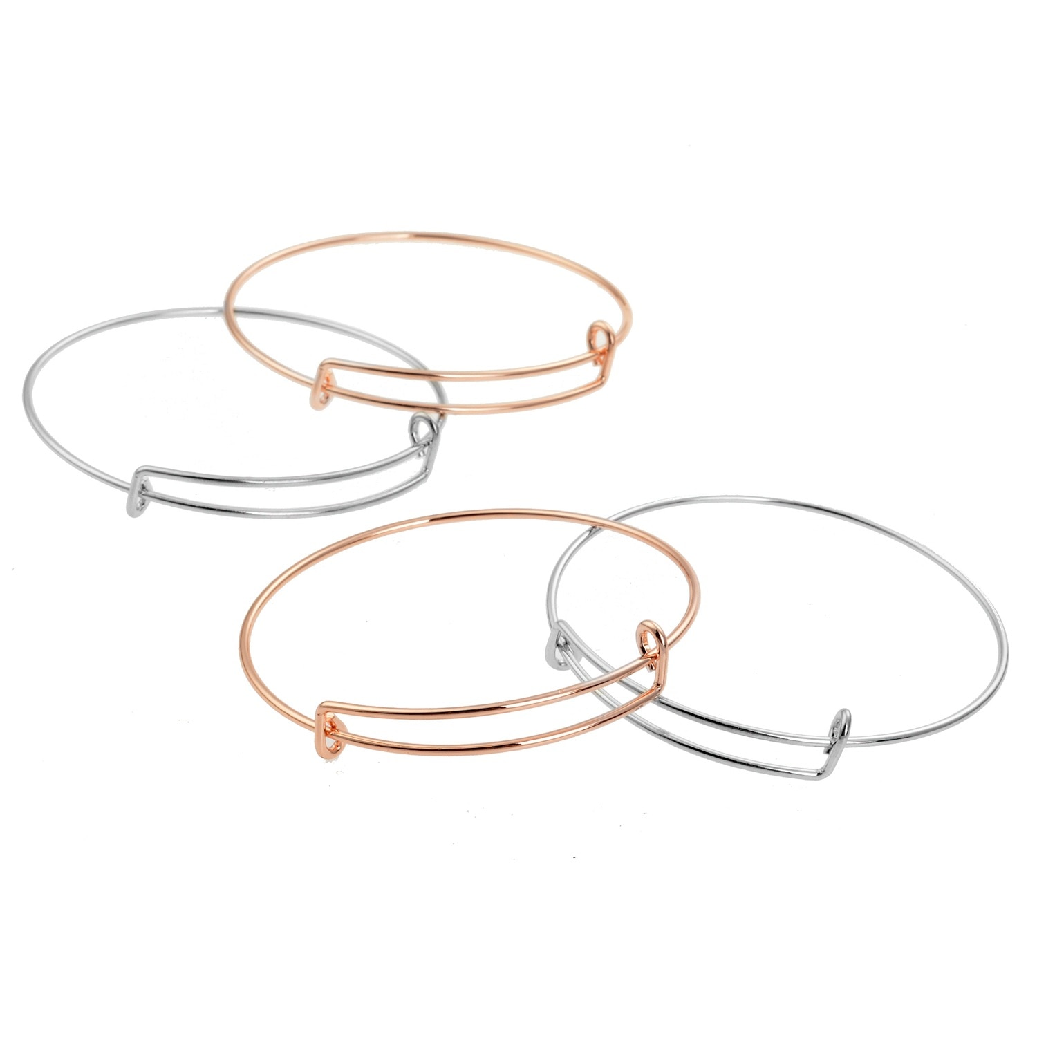 Bracelet For Women Alex And Ani Adjustable Stainless-Steel Cable Bangle Bracelets With Charms Bracelet Femme Jewelry