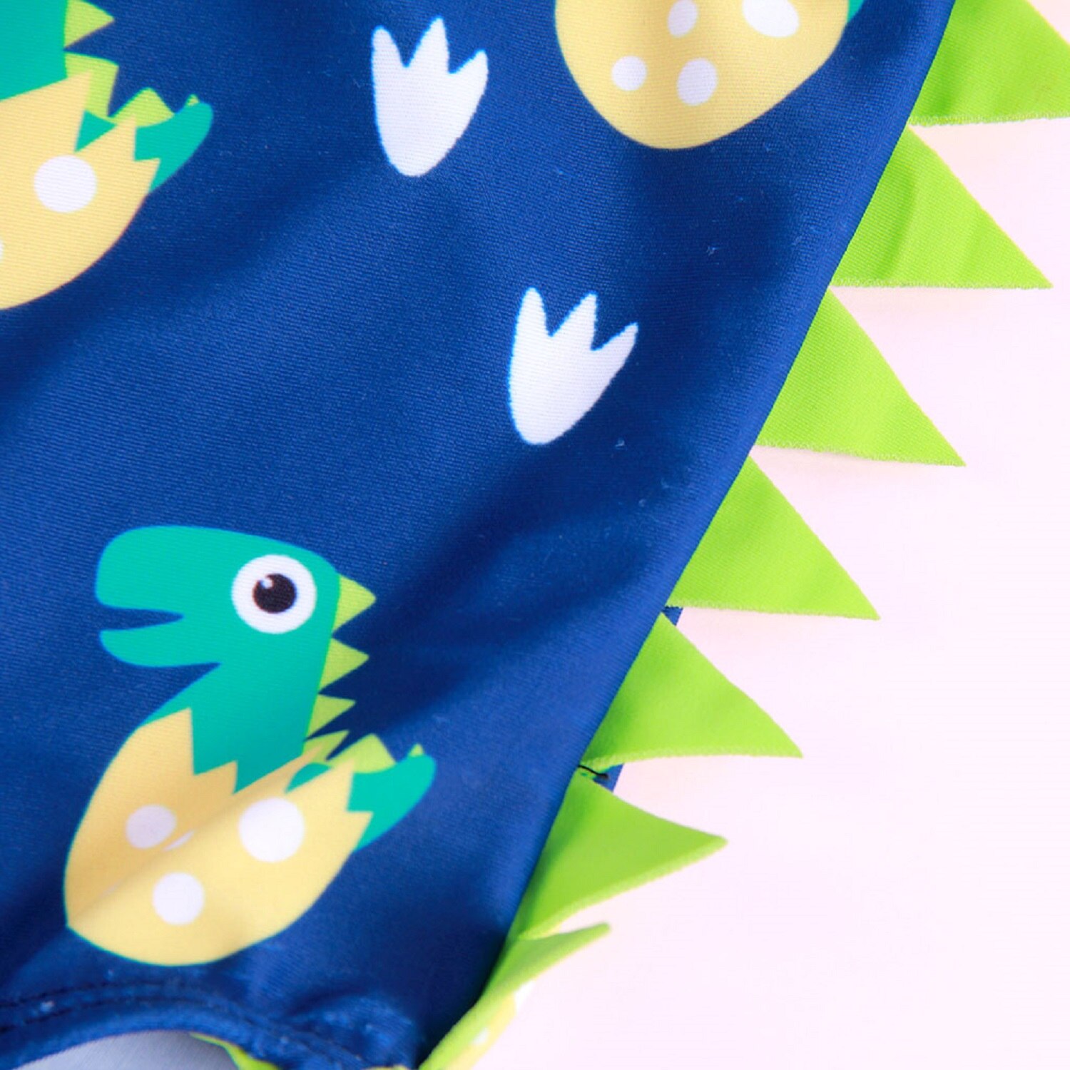 Newest Little Girls Summer Swimwear Kids Cute Dinosaur Printed One-Piece Swimsuit Beach Outfits