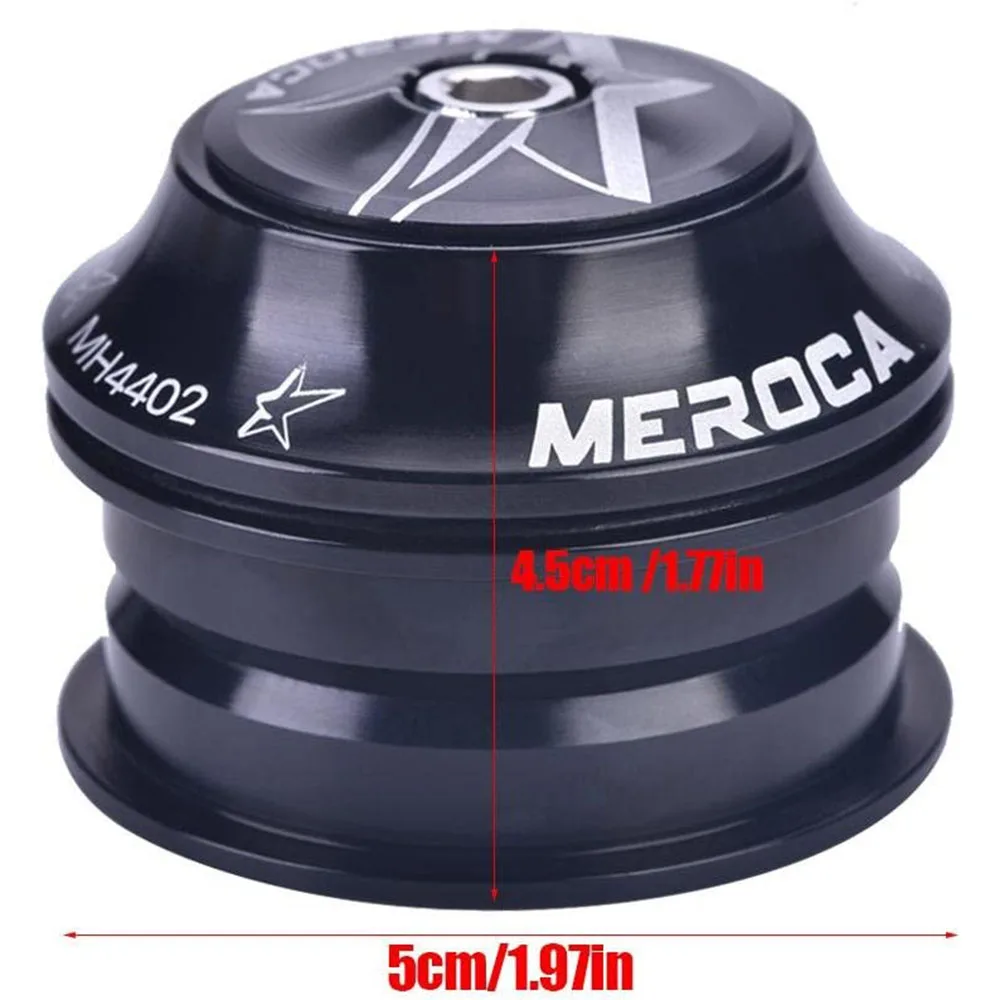 Bicycle Headset 44mm 2 Bearing Clock 1 1/8 For Road MTB Bike BMX Integrated Steering Parts For 28.6 Straight Tube Fork