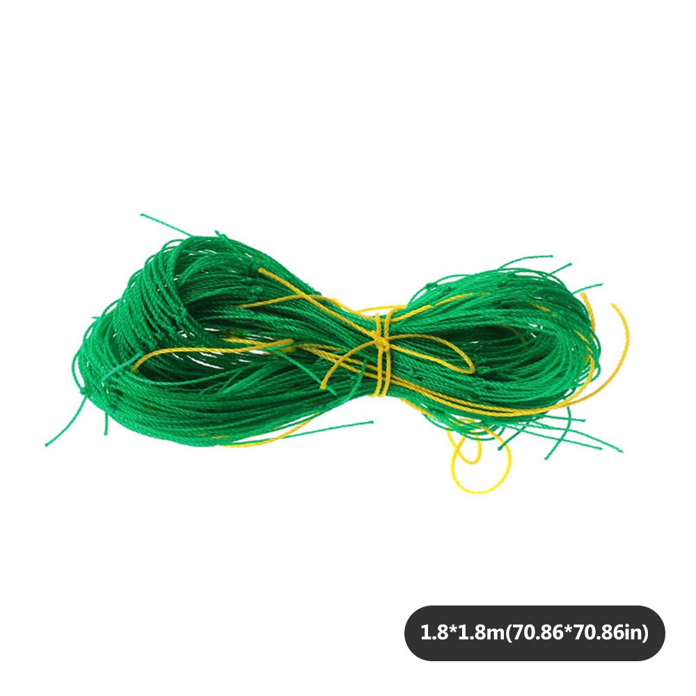 Fruits matin gloire escalade fleur escalade filet escalade corde Nylon fleurs maison jardin pratique jardinage Melon plante outils: 1.8mx1.8m