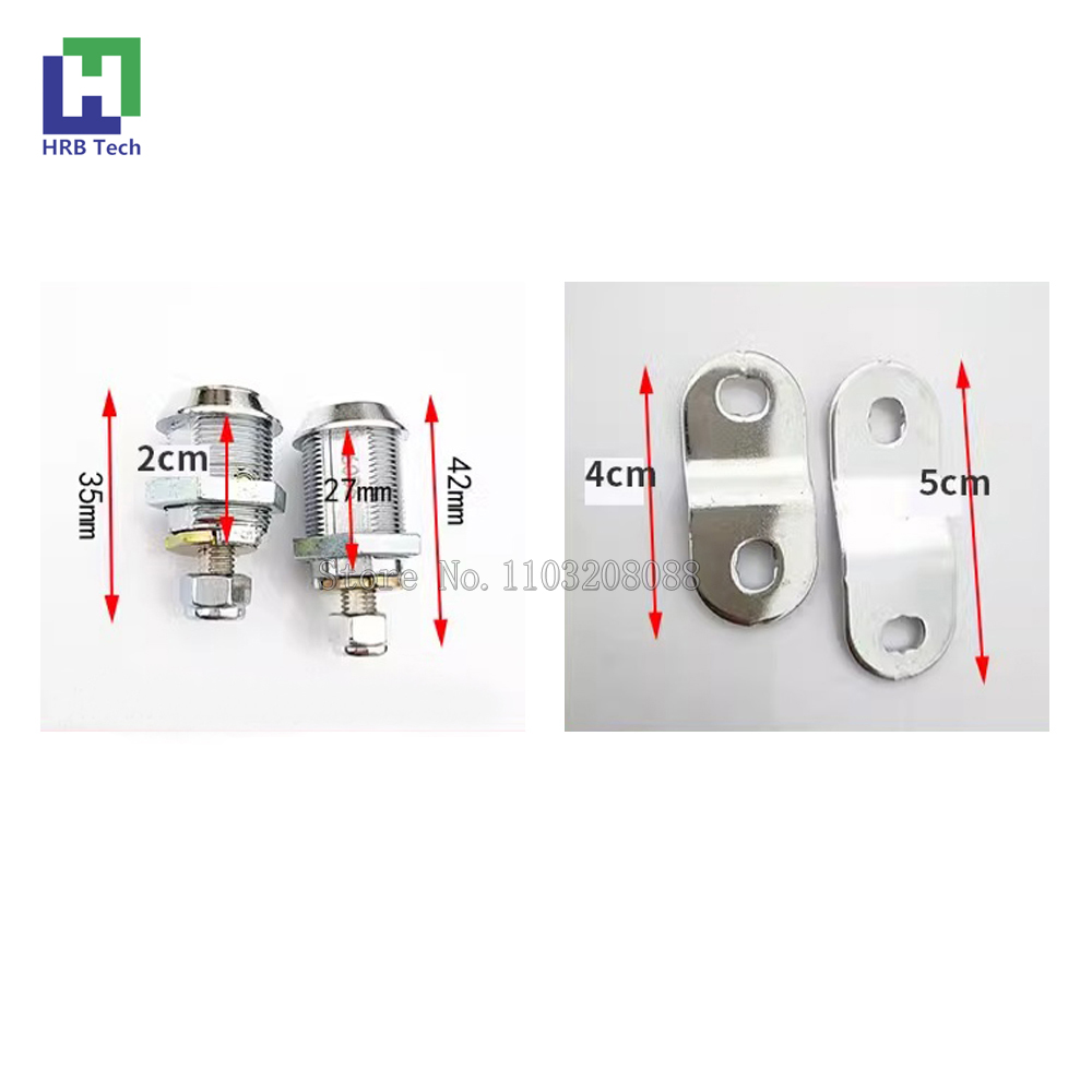10 unids/lote cerradura de leva 6086 cerradura de puerta para máquina de juego puerta de hierro/madera ranura Arcade gabinete de juegos de Pinball