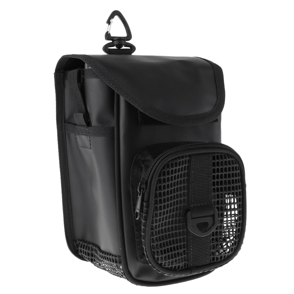 Scuba Diving Mesh Gear Bag Cargo Pocket Holder Pouch for Dive Reel SMB Drift Hook Clip BCD Equipment