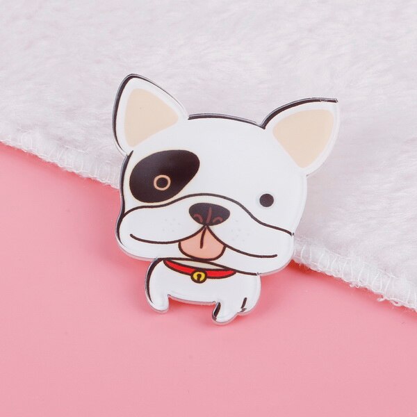 1 stk/partij Leuke Cartoon Acryl Badge Japanse Stijl Broche Voor Meisje Match Kleding Jurk Decoratie Benodigdheden: style-4