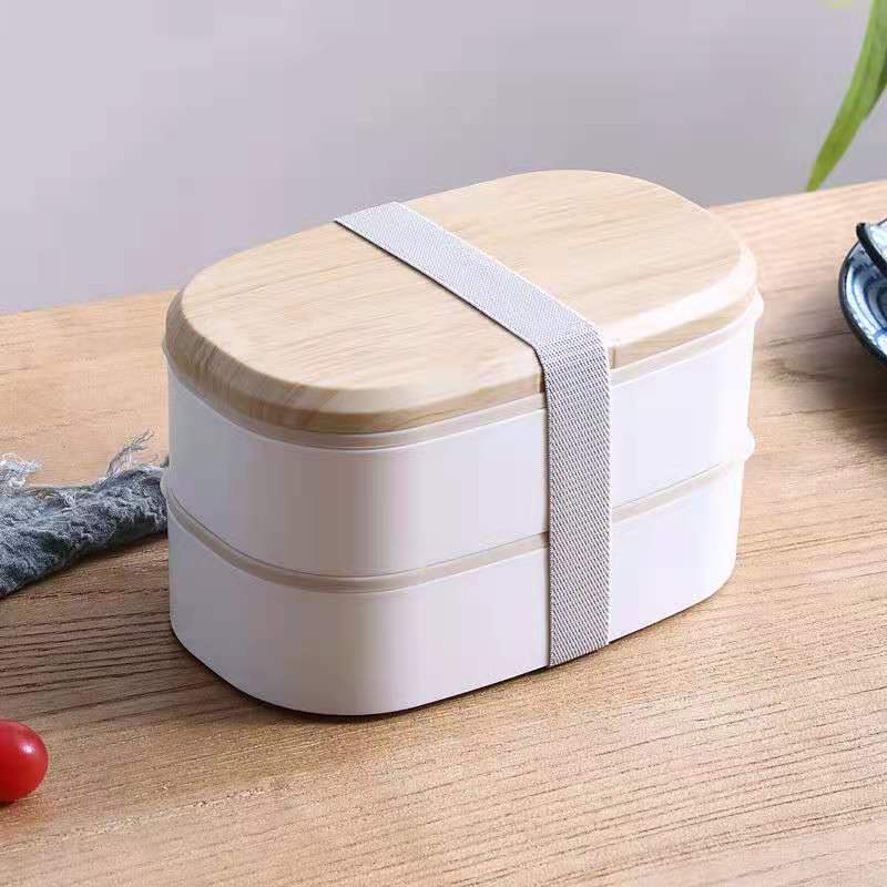 Lunch Box For Kids Lunch Box Bento Box for Student Office Worker Double-layer Microwave Heat Food Storage Containerланч бокс: lunch box-1400ML