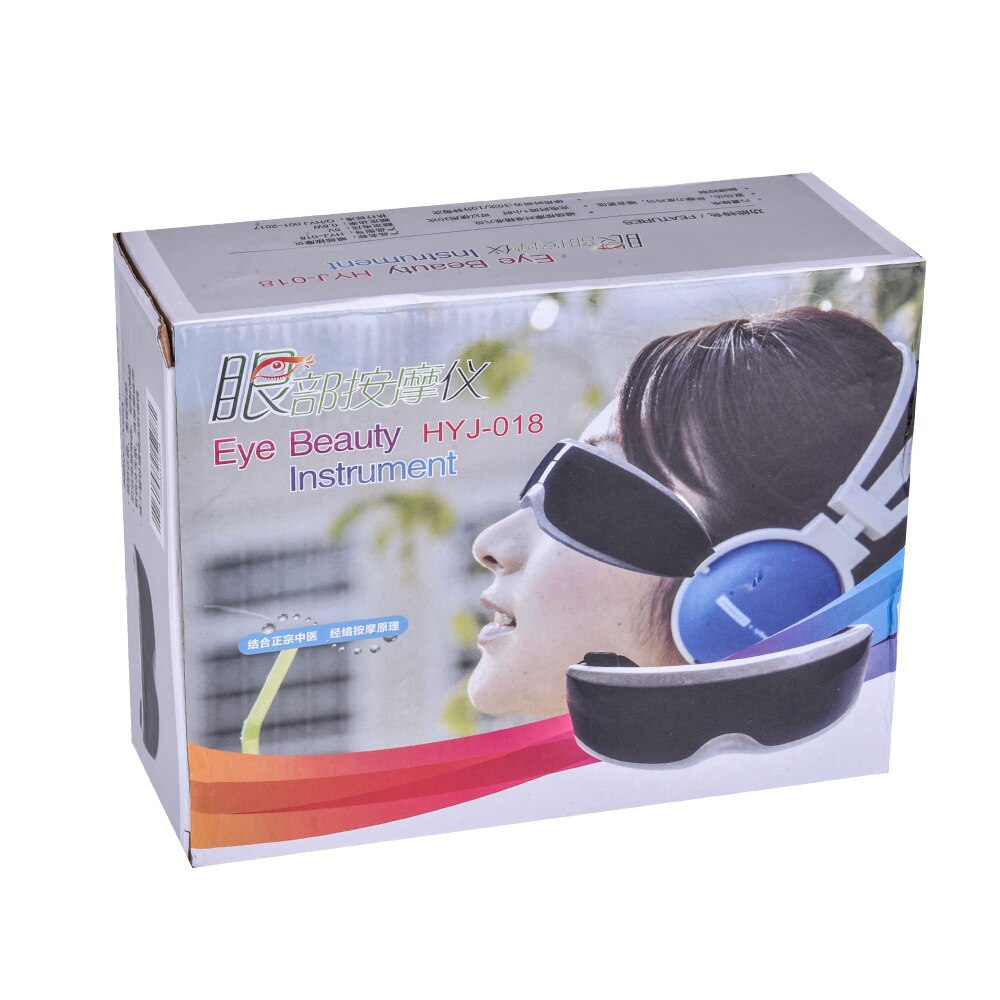 Verstelbare Elektrische Eye Massager Trillingen Acupunctuur Therapie Massage Eyewear Glazen Verlichten Eye Vermoeidheid Oogzorg Apparaat