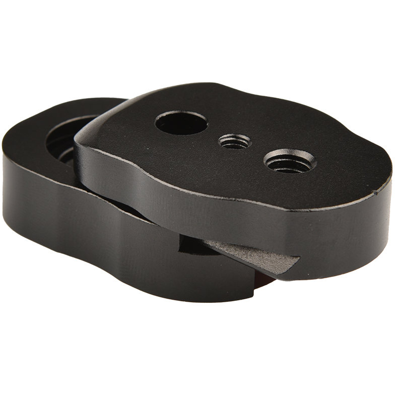 Quick Release Plate Mini Field Monitor Quick Release Plate for LCD Monitor Magic Arm LED Light Camera Camcorder Rig r25