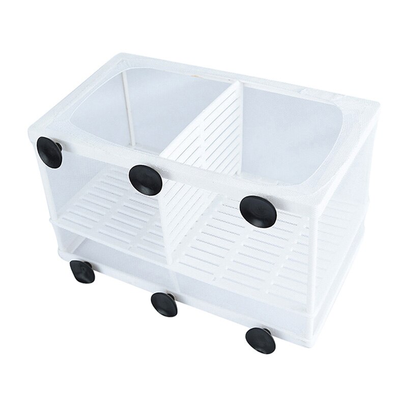 Transparent Aquarium Fish Tank Self-floating Isolation Box Incubator N06 N07: L