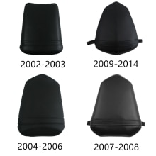 Asiento trasero de motocicleta, asiento de pasajero para Yamaha YZF R1 2002-2003 2004-2006 2007 -2005