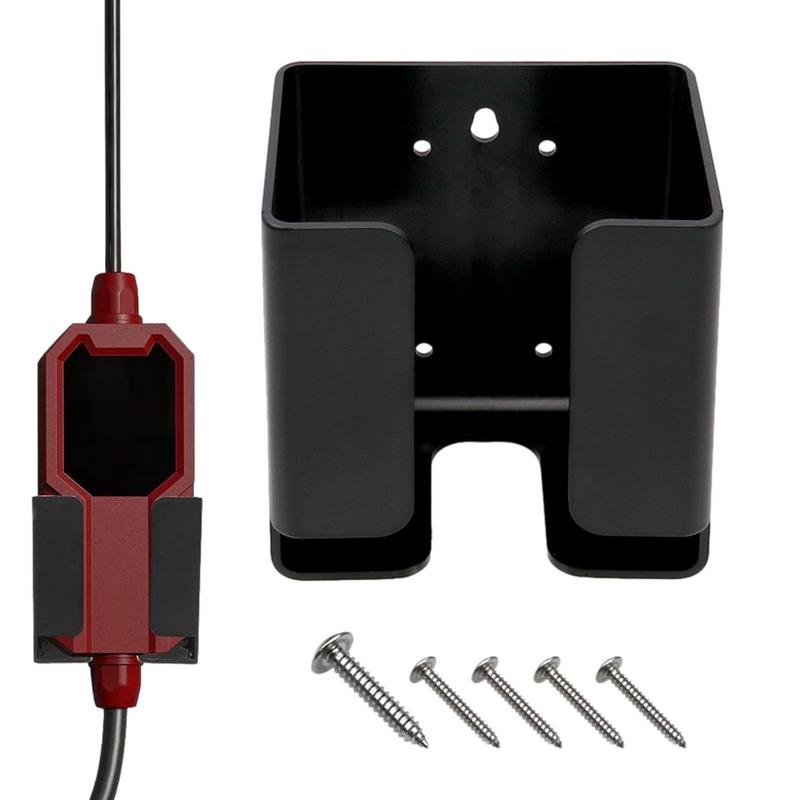 Elbillader kontrollboks veggmontert ladeboksholder ladekabelholder hylster for kontrollboksholder