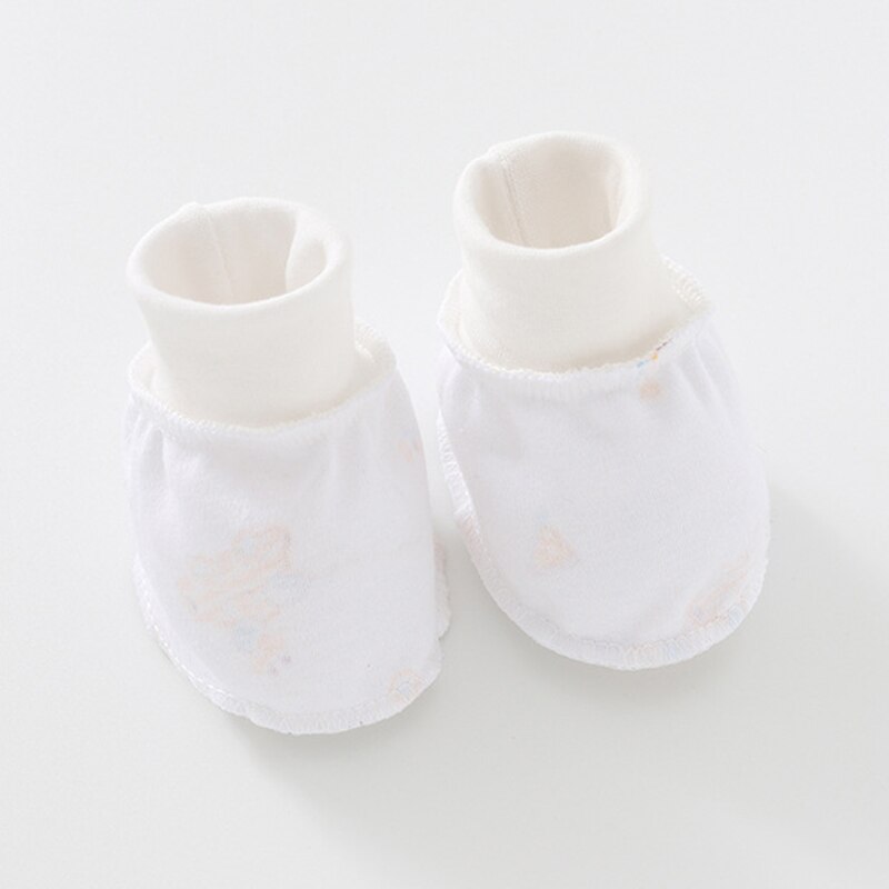 unisex 100% Baumwolle Baby Kappe, Bootie, und Baby Fäustlinge-Baby wesentliche für Neugeborenen-Baby Mädchen Zeug-Baby Junge Zubehör-B