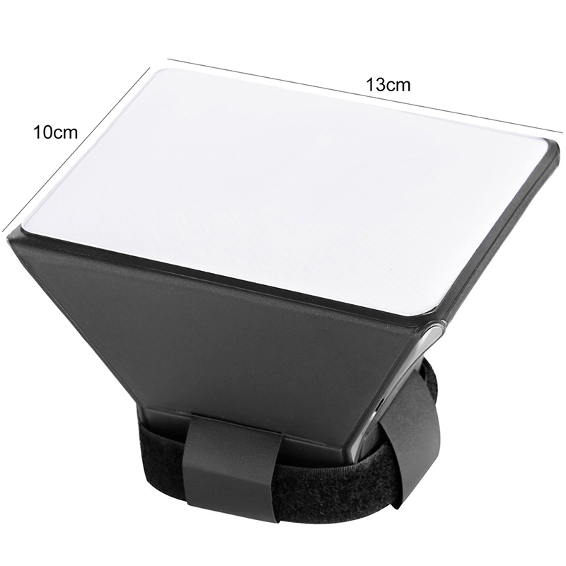 Portátil Mini Softbox Difusor, Flash Velocidade Luz, Fotografia, 10x13cm