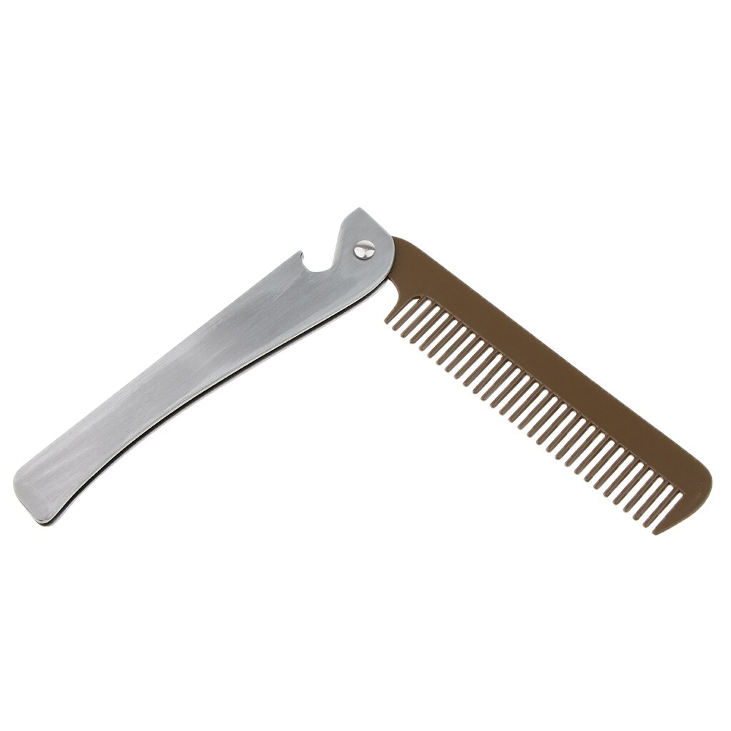 folding skjegg barbering å danne kam bart børste styling mal til menn