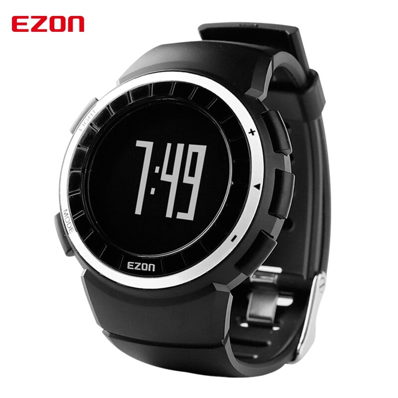 EZON-Montre de sport numérique étanche pour homme, montres