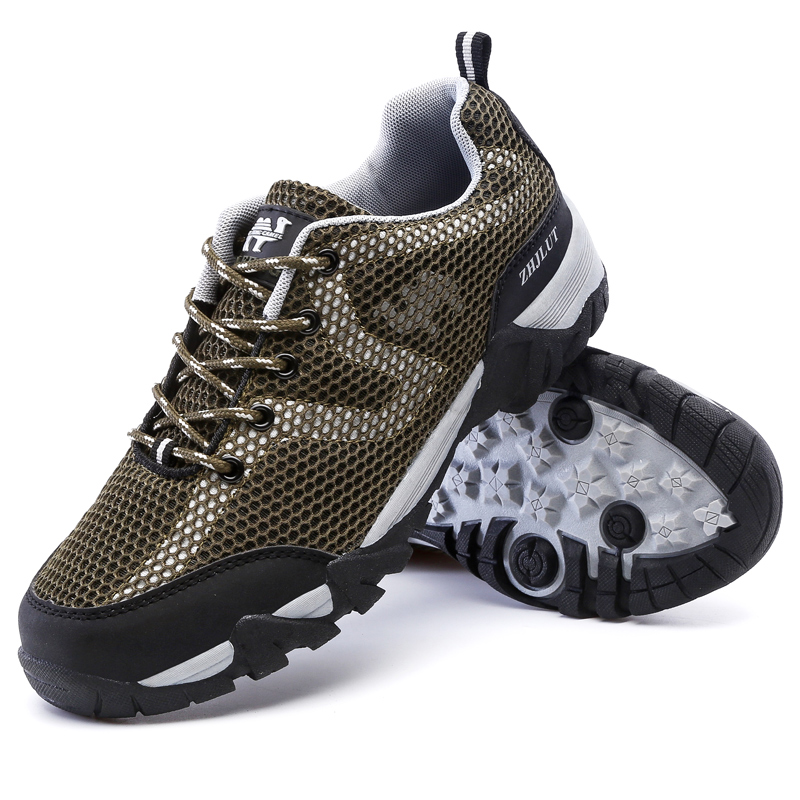 Men Hiking Shoes Trekking Mountain Climbing Boots Backpacking Non-slip Trail Hiking Sneakers Men's Amped Hiking Boots for Women