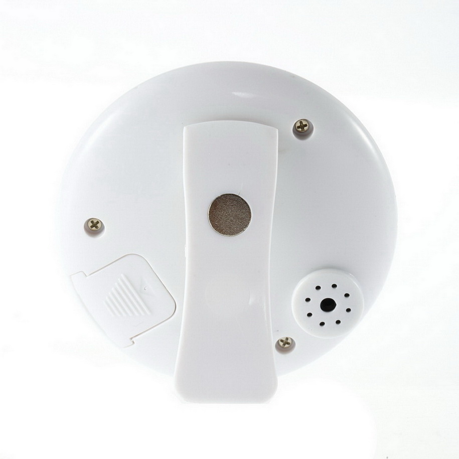 1pcs white Round Magnetic LCD Digital Kitchen Countdown Timer Alarm with Stand