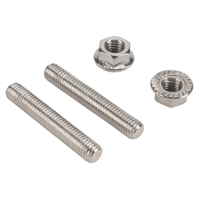 Stainless Exhaust Manifold Stud Kit Exhaust Manifold Studs Stud Kit for Ford 4.6 & 5.4 Liter V8