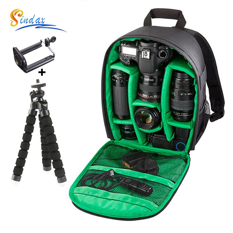 Mochila para cámara Digital, bolsa impermeable para cámara de fotos DSLR, funda para cámara Nikon/Canon/DSLR