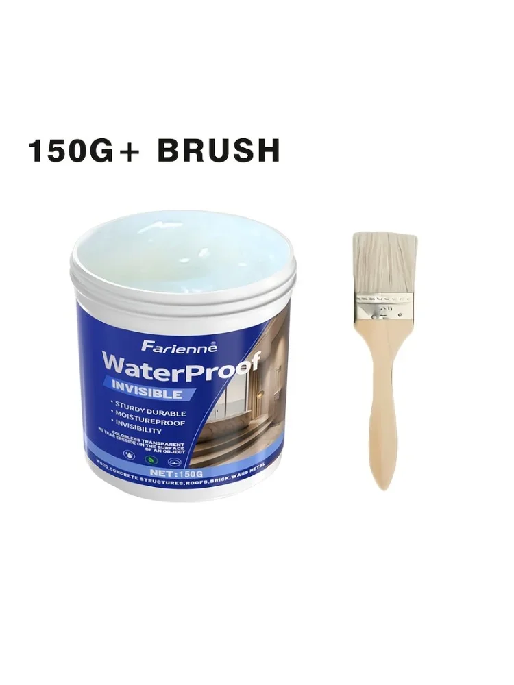 Super Invisible Transparent Waterproof Sealant, Nano Leak-Proof Coating, Crystal Clear Sealing Glue -Once solution the recurring: Default Title