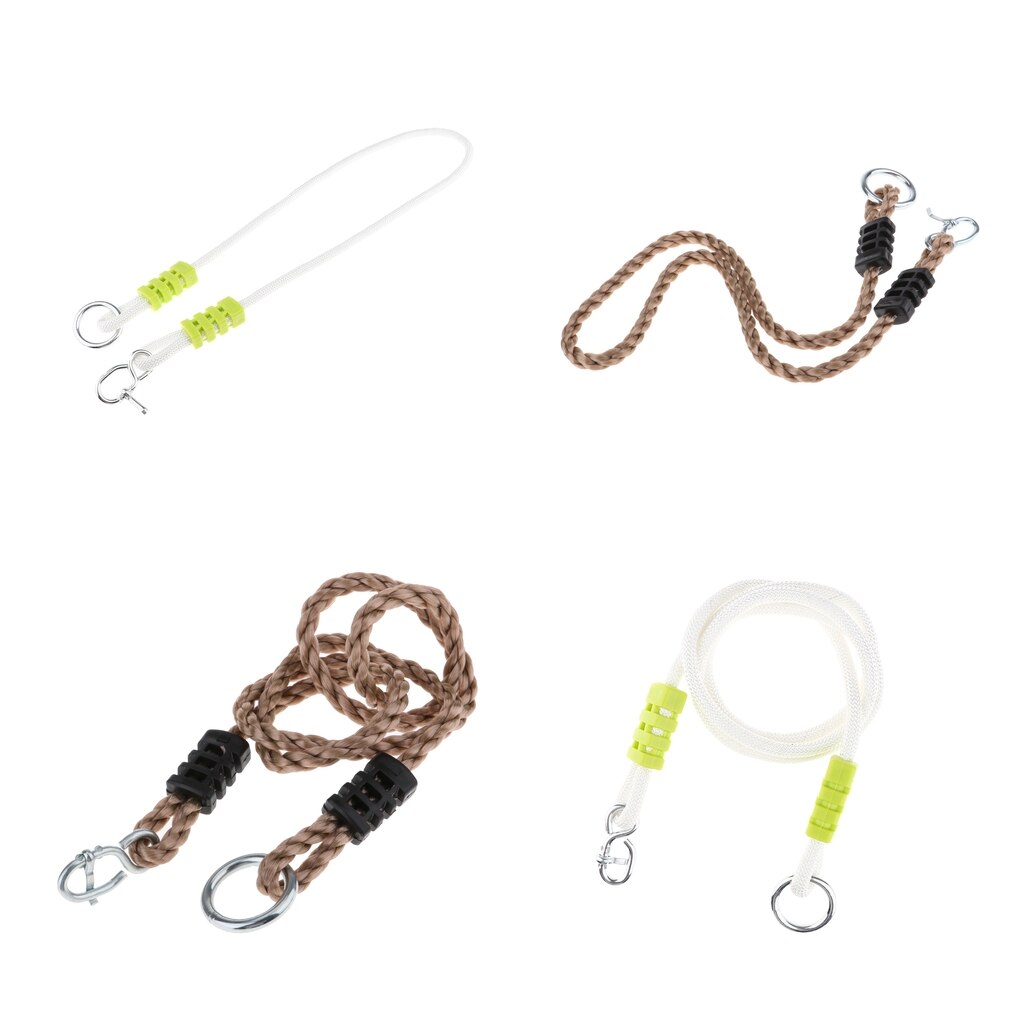 Adjustable Tree Rope Hanging Straps for Outdoor Swings/Hammock/Playground Set Accessories