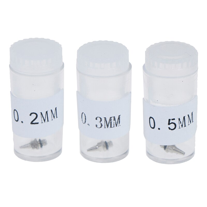 0.2/0.3/0.5mm- sprayende maling sprøyteverktøy airbrush munnstykke nål reservedeler for airbrushes sprøytepistol modell
