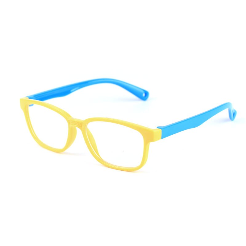 Vanlook okulary blokujące niebieskie światło komputerów dla dzieci gry ochrona ekranu UV okulary chłopcy dziewczęta okulary krzemionkowe: żółty niebieski