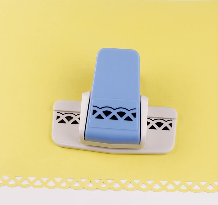 Punch scrapbooking handmade edge device DIY paper cutter craft Handmade fancy border punch S flower embossing: jindai