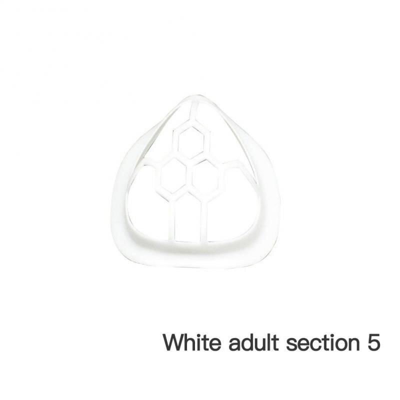 5 pièces/lot masque Support unisexe réutilisable anti-poussière coupe-vent brume Pollution Respirato 3D masque Support masque Support pour extérieur: 5PCS For Adult