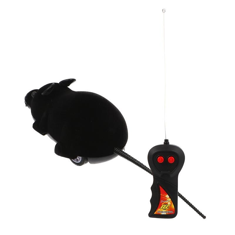 Juguete de rata eléctrica con Control remoto para gatos jugando, juguete divertido para gatos