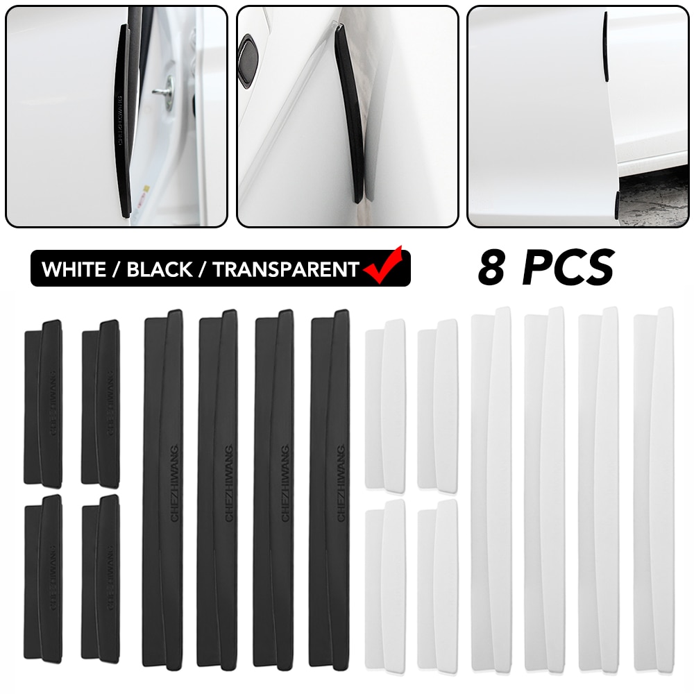 Protectores de Borde de puerta, molduras para Estilismo de automóviles para Skoda Octavia Yeti Roomster Fabia Rapid Superb KODIAQ Citigo KAMIQ KAROQ SCALA VISIO