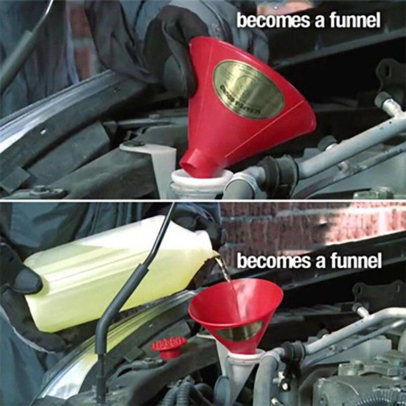 SCRAPE-A-ROUND Autoruit Voorruit Ijskrabber Kegelvormige Sneeuw Schop Tool Ijs Schop Trechter Auto Achteruitkijkspiegel Sneeuw Remover