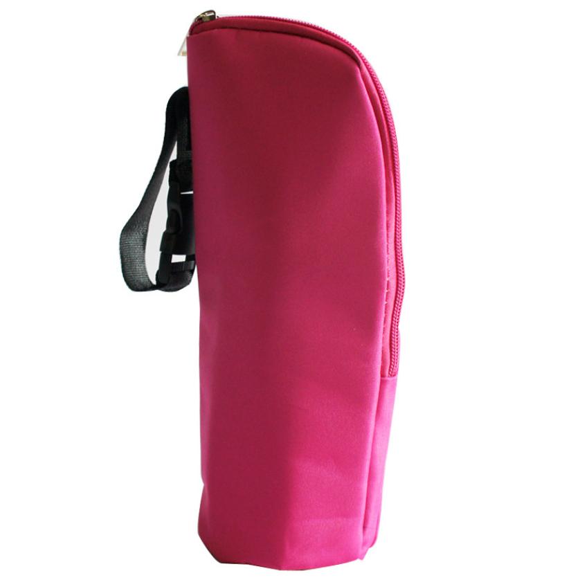 Termopose for babyflaske for babybarn termoposer-for-matflaske mat termos porta biberon de bebes ourlove: Svart