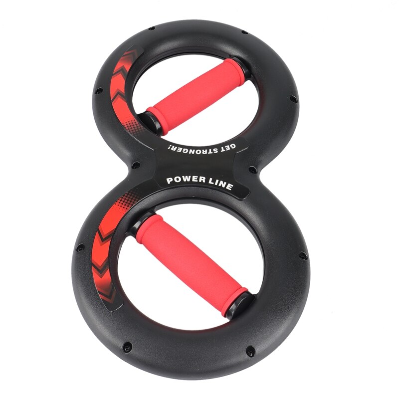 8-Word Chest Expander Power Wrist Device Workout Muscle Fitness Sports Equipment Gym Forearm Strength Force Exerciser