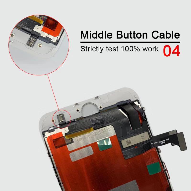 Perfetto di Qualità AAA + + + Per il iPhone 7 Schermo LCD Diaplay 100% No Dead Pixel Sostituzione Pantalla Per il iPhone 6 6S 7 8 Più di X LCD