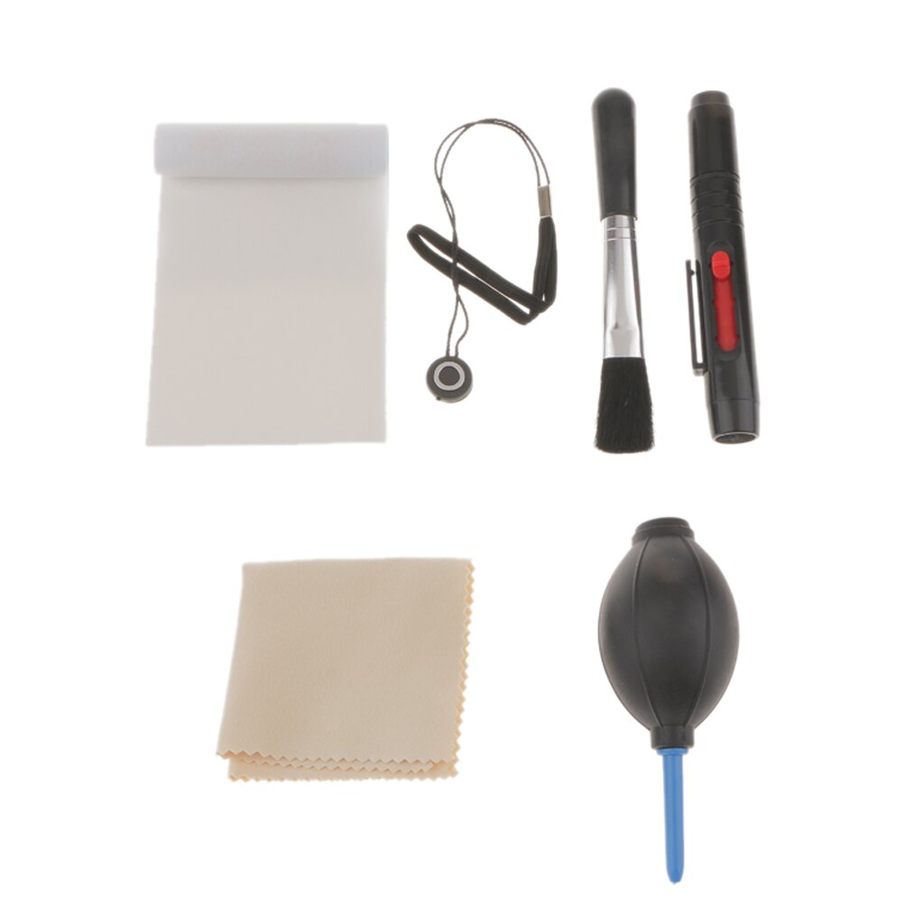 6 In 1 Lens Cleaning Cleaner Kit Voor Canon Nikon Dslr Camera 'S