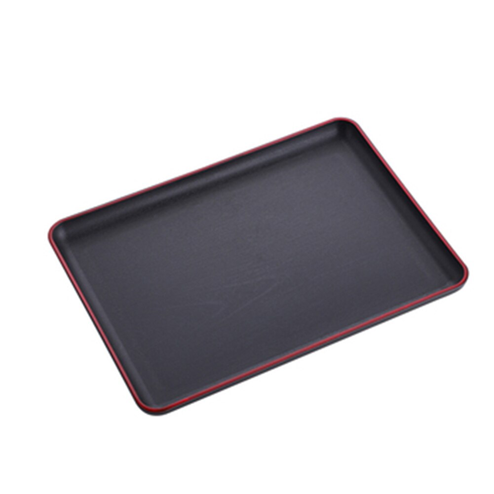 Serving Tray Rectangular Plastic Tray Food Serving Trays Anti-slip Scratch-resistant RERI889: 43cmx29.5cm