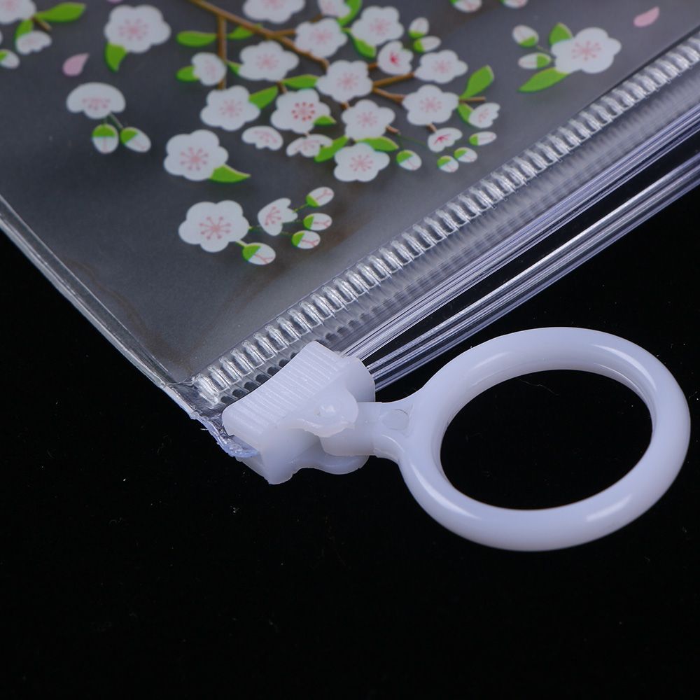 Estuches de PVC impermeables para lápices para niñas, material escolar lápiz para oficina, material escolar, 1 unidad
