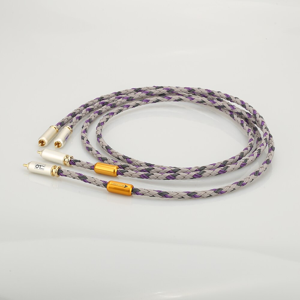 Coppia cavo Audio HiFi XLO firma S3-1 cavo RCA di interconnessione Audio Singled