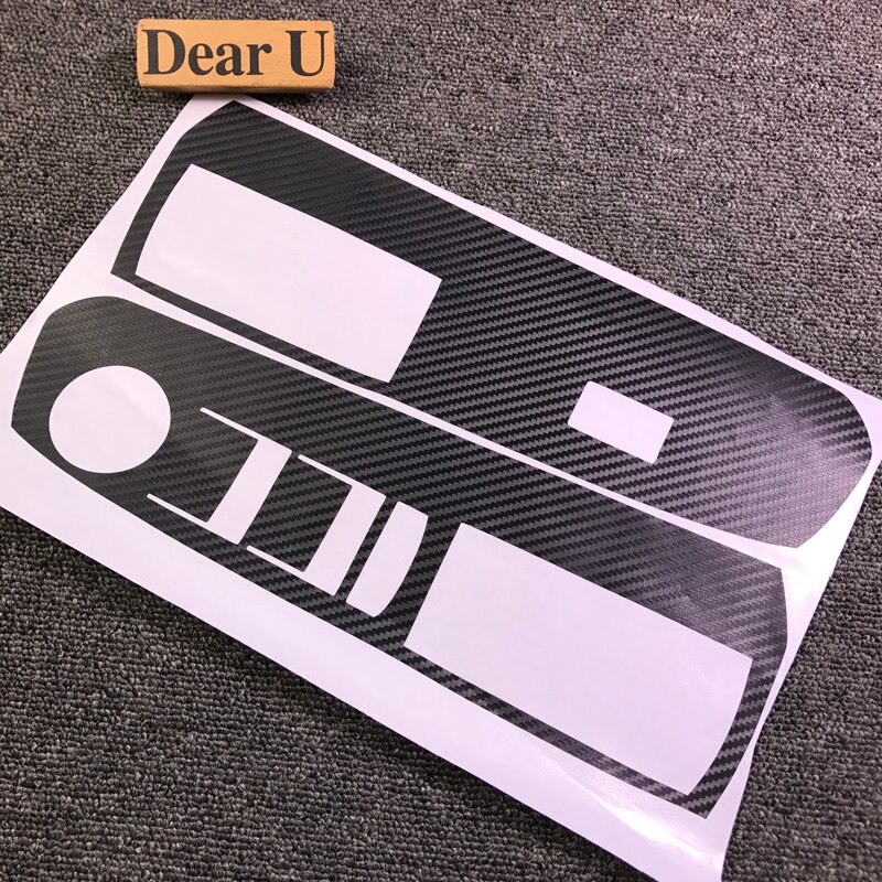 Jeazea Auto Deur Raam Schakelaar Carbon Fiber Molding Sticker Kit Voor Chevrolet Holden Cruze lhd